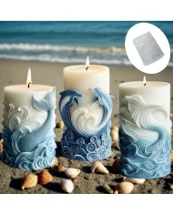 Yunus Model Silikon Mum Beton Kalıbı kod 1084F