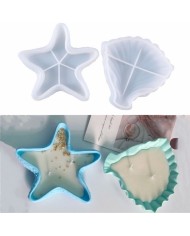 İstiridye Kase Epoksi ve Beton Silikon Kalıp - Kod: 1004C