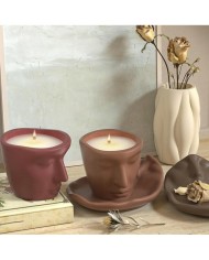 Alt Üst Olmuş Aşk Saksı Epoksi Beton Mum Silikon Kalıp KOD 1256