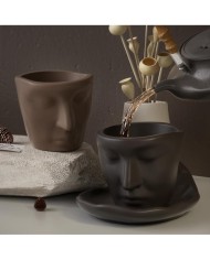 Alt Üst Olmuş Aşk Saksı Epoksi Beton Mum Silikon Kalıp KOD 1256