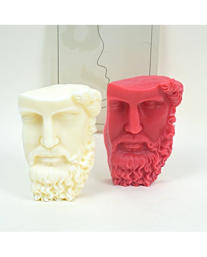 Ressam Michelangelo Heykeli Mum Beton Sabun Kalıbı Kod:1262