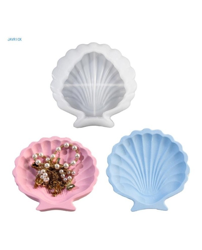 İstiridye Yuvarlak Kase Epoksi ve Beton Silikon Kalıp - Kod: 1021B