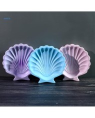 İstiridye Yuvarlak Kase Epoksi ve Beton Silikon Kalıp - Kod: 1021B