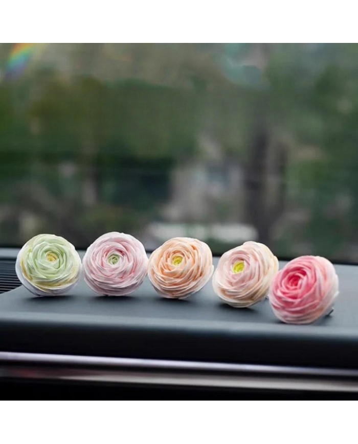 Şakayık Çiçeği Epoksi Mum ve Beton Kalıbı - Kod: 1265