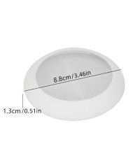 Aşk Kalpli Çay Fincanı- Epoksi ve Beton Kalıbı  -Kod:1273