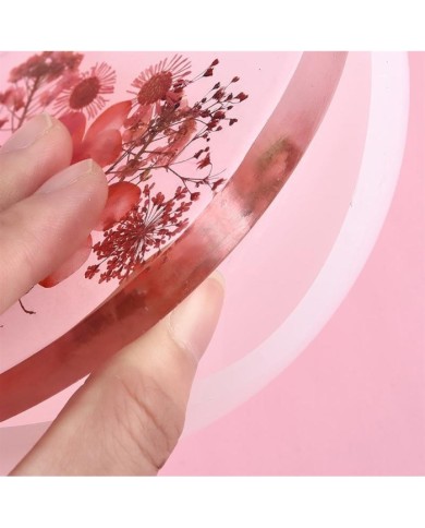 Dikdörtgen Resin Epoksi Silikon Kalıp 40 cm x 20 cm x 2 cm