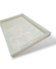 Dikdörtgen Resin Epoksi Silikon Kalıp 40 cm x 20 cm x 2 cm