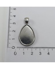 Metal Kolye Ucu - Damla