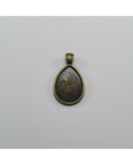 Metal Kolye Ucu - Damla