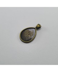 Metal Kolye Ucu - Damla