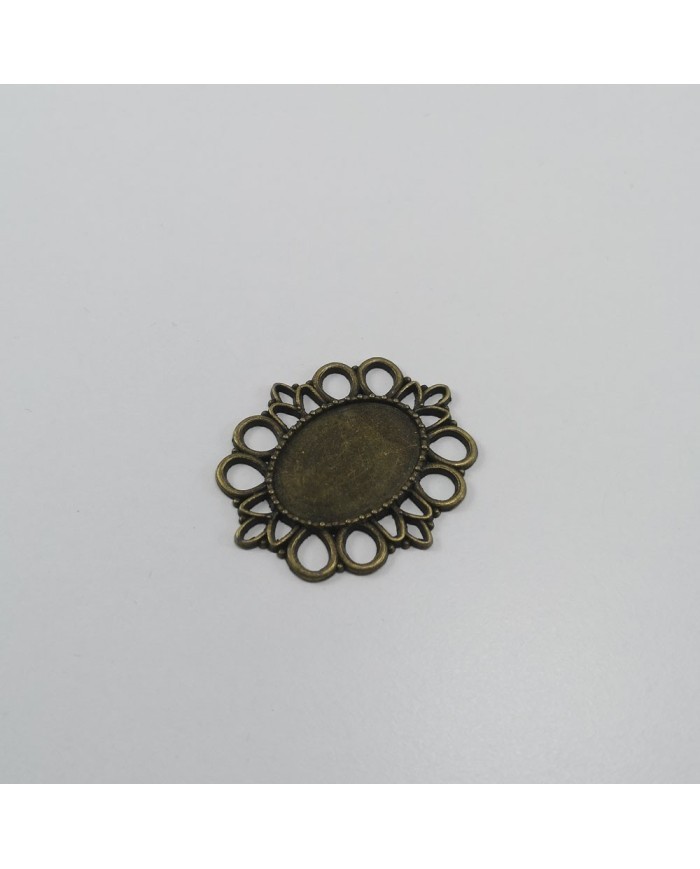 Metal Kolye Ucu - Çerçeve