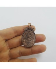 Metal Kolye Ucu - Fiyonk Çerçeve