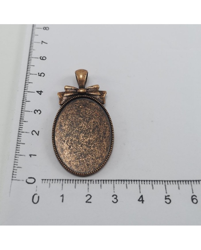 Metal Kolye Ucu - Fiyonk Çerçeve