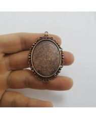 Metal Kolye Ucu - Çerçeve