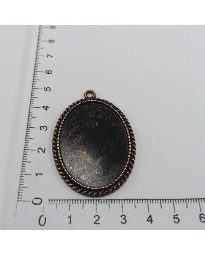 Metal Kolye Ucu - Çerçeve