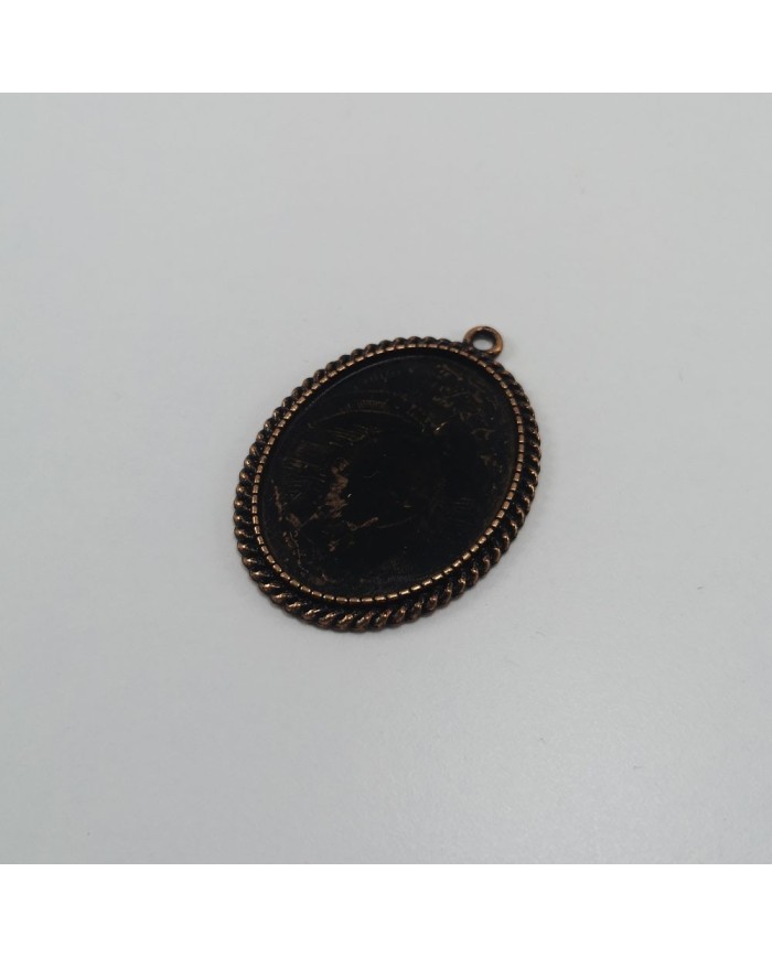 Metal Kolye Ucu - Çerçeve