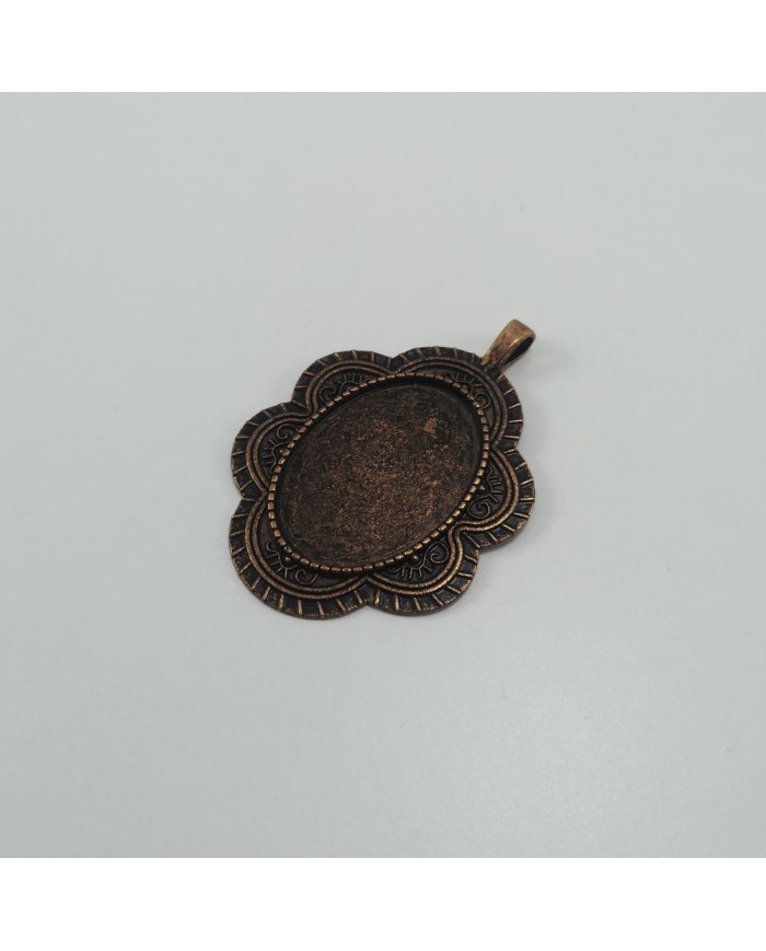 Metal Kolye Ucu - Çerçeve