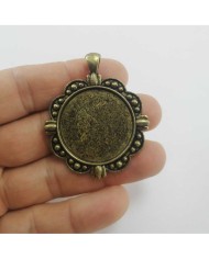 Metal Kolye Ucu - Çerçeve