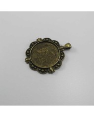 Metal Kolye Ucu - Çerçeve