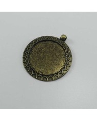 Metal Kolye Ucu - Çerçeve