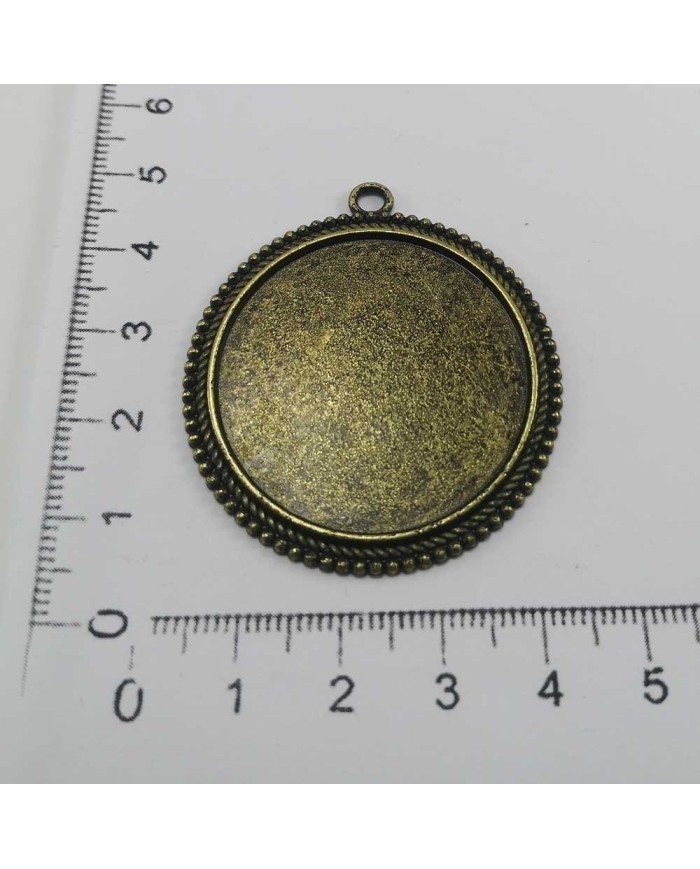 Metal Kolye Ucu - Çerçeve