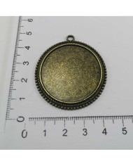 Metal Kolye Ucu - Çerçeve