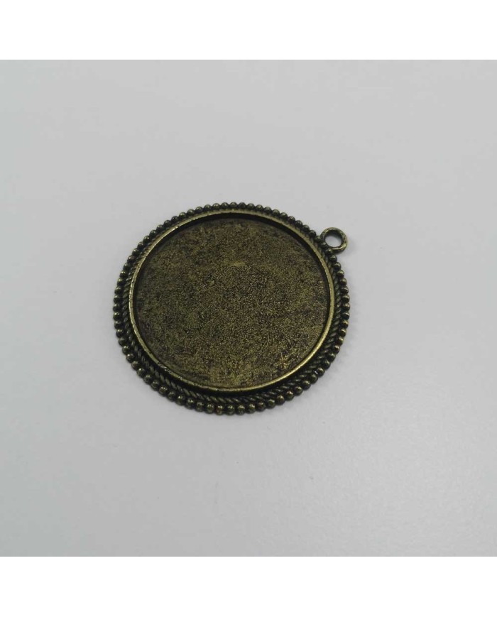 Metal Kolye Ucu - Çerçeve