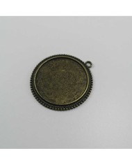 Metal Kolye Ucu - Çerçeve