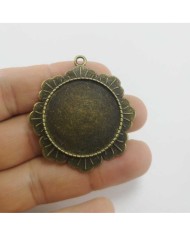 Metal Kolye Ucu - Çerçeve