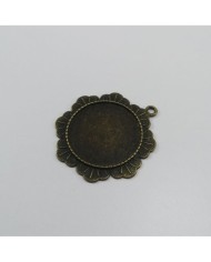 Metal Kolye Ucu - Çerçeve