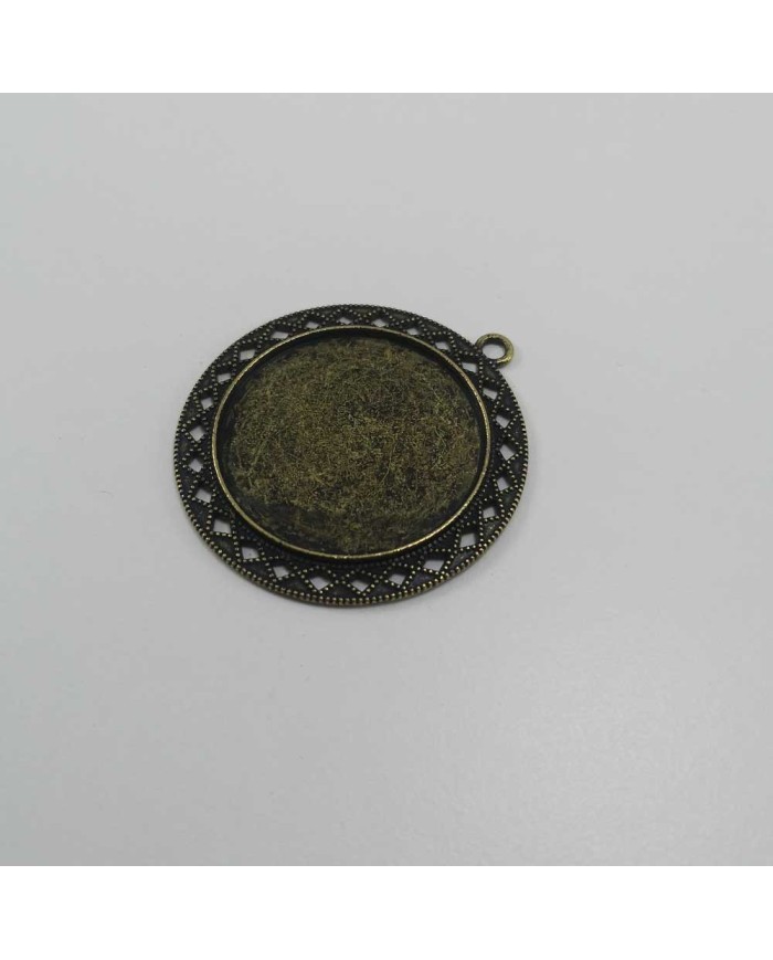 Metal Kolye Ucu - Çerçeve