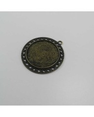 Metal Kolye Ucu - Çerçeve