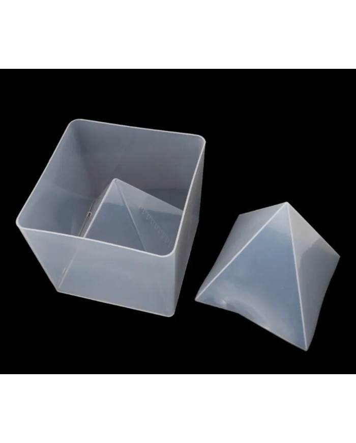 Büyük Piramit Reçine Epoksi ve Beton Kalıbı - Kod:363 (Kasa ve  Silikon)