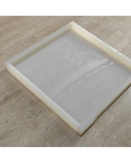 Kare 50 cm x 50 cm 4 Cm Derinlik Masa Sehpa Epoksi Silikon Kalıp