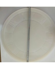 Roma Rakamlı Silikon Saat Kalıbı – 45 mm İç Çap | 46 mm Dış Çap | 1 cm Derinlik