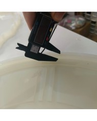 Roma Rakamlı Silikon Saat Kalıbı – 45 mm İç Çap | 46 mm Dış Çap | 1 cm Derinlik