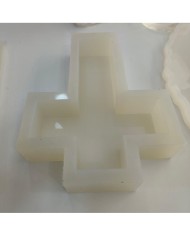 Haç Silikon Kalıp – 28 cm Uzunluk | 21 cm Genişlik | 4 cm Derinlik