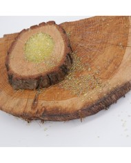 Açık Sarı Uçan Baloncuk Cam Boncuk Deliksiz 10 Gr