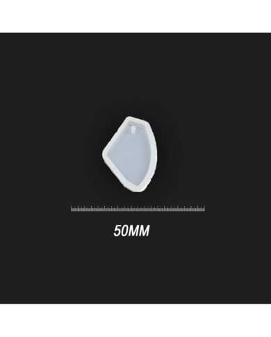 Reçine Epoksi Kalıp Kolye Anahtarlık  Oval Süsleme - A10