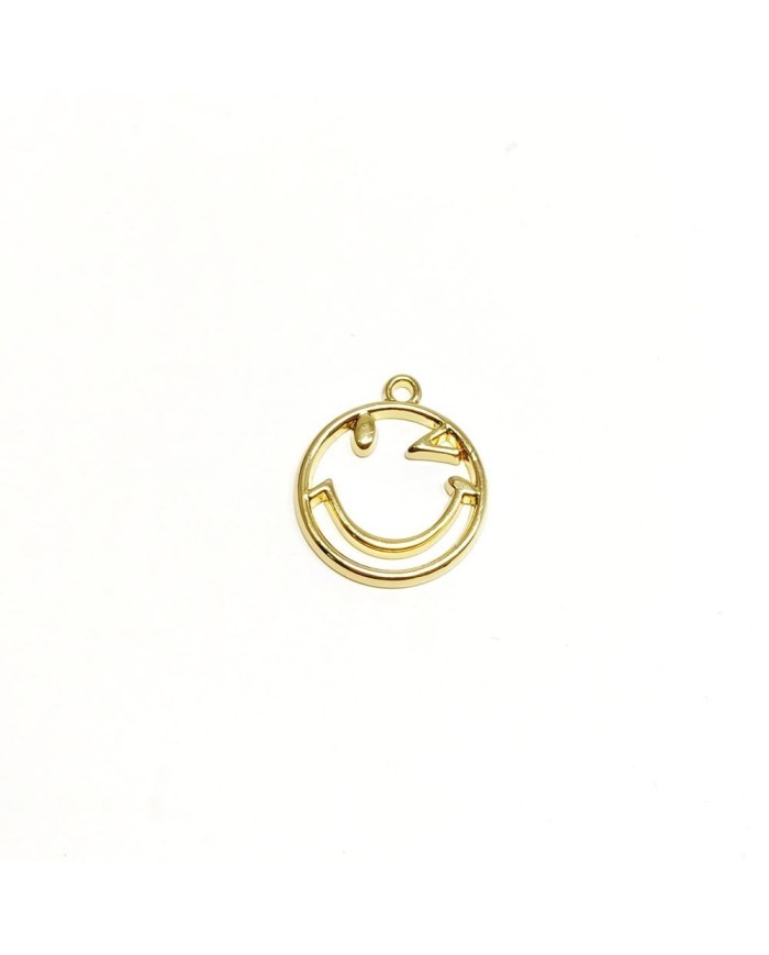 Güler Yüz Figür Metal Kolye Ucu