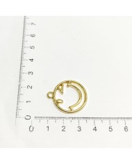 Güler Yüz Figür Metal Kolye Ucu