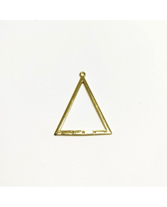 Üçgen Metal Kolye Ucu