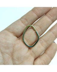 Metal Kolye Ucu - 2.5 cm