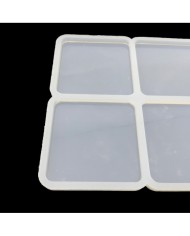 Kare Dörtlü Kalıp - Reçine Epoksi Kalıp - ÇB1