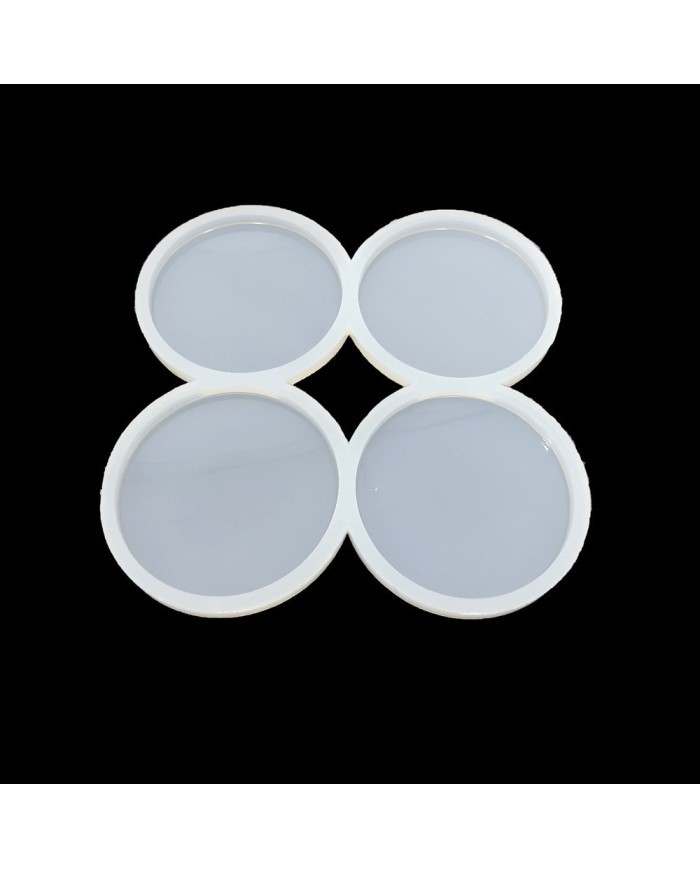 Yuvarlak Dörtlü Kalıp - Reçine Epoksi Kalıp - ÇB3
