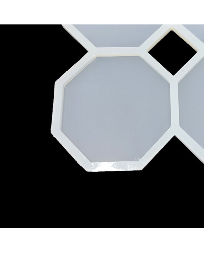 Dörtlü Altıgen Kalıp - Reçine Epoksi Kalıp - ÇB2