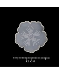 EPOKSİ SİLİKON KALIP - DESENLİ KÜÇÜK ÇİÇEK - Kod:281