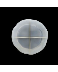 Epoksi ve Beton Silikon Kalıp - Yuvarlak Tabak -Kod:283