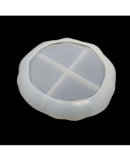 Epoksi ve Beton Silikon Kalıp - Yuvarlak Tabak -Kod:283