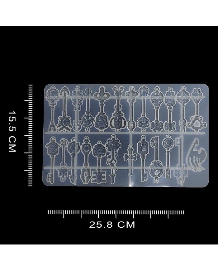 Hangisiydi Bu Aşk Anahtar ı- Epoksi Silikon Kalıp  -Kod:285
